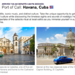crucero cuba